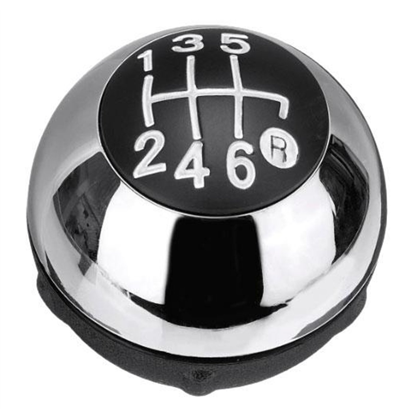 Pomello cambio 6 velocità FIAT 500 07˃ cromato
