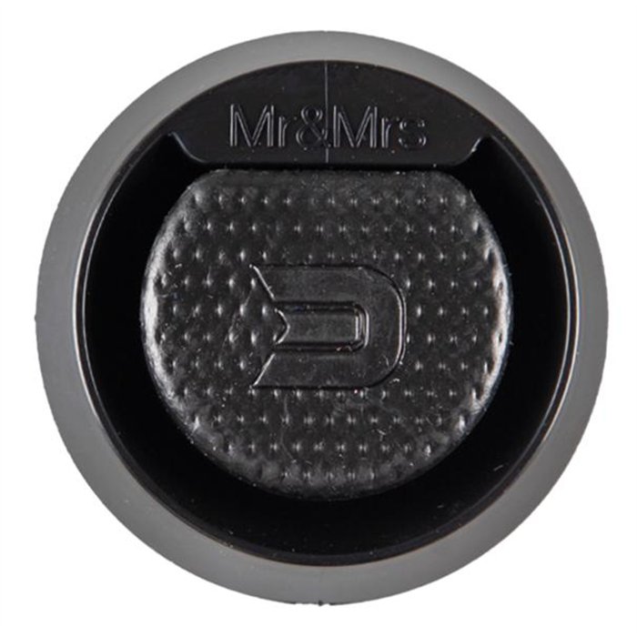 Conf. 12 pz deo Mio Round nero precious wood