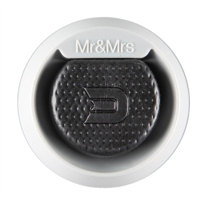 Conf. 12 pz deo Mio Round grigio aromatic wood