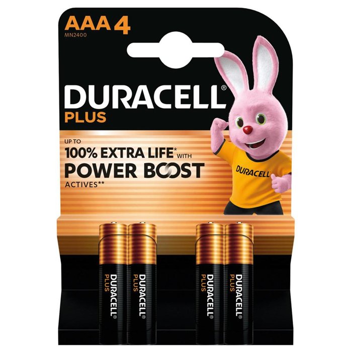 Conf. 4 pile ministilo Plus Powerboost AAA 2400