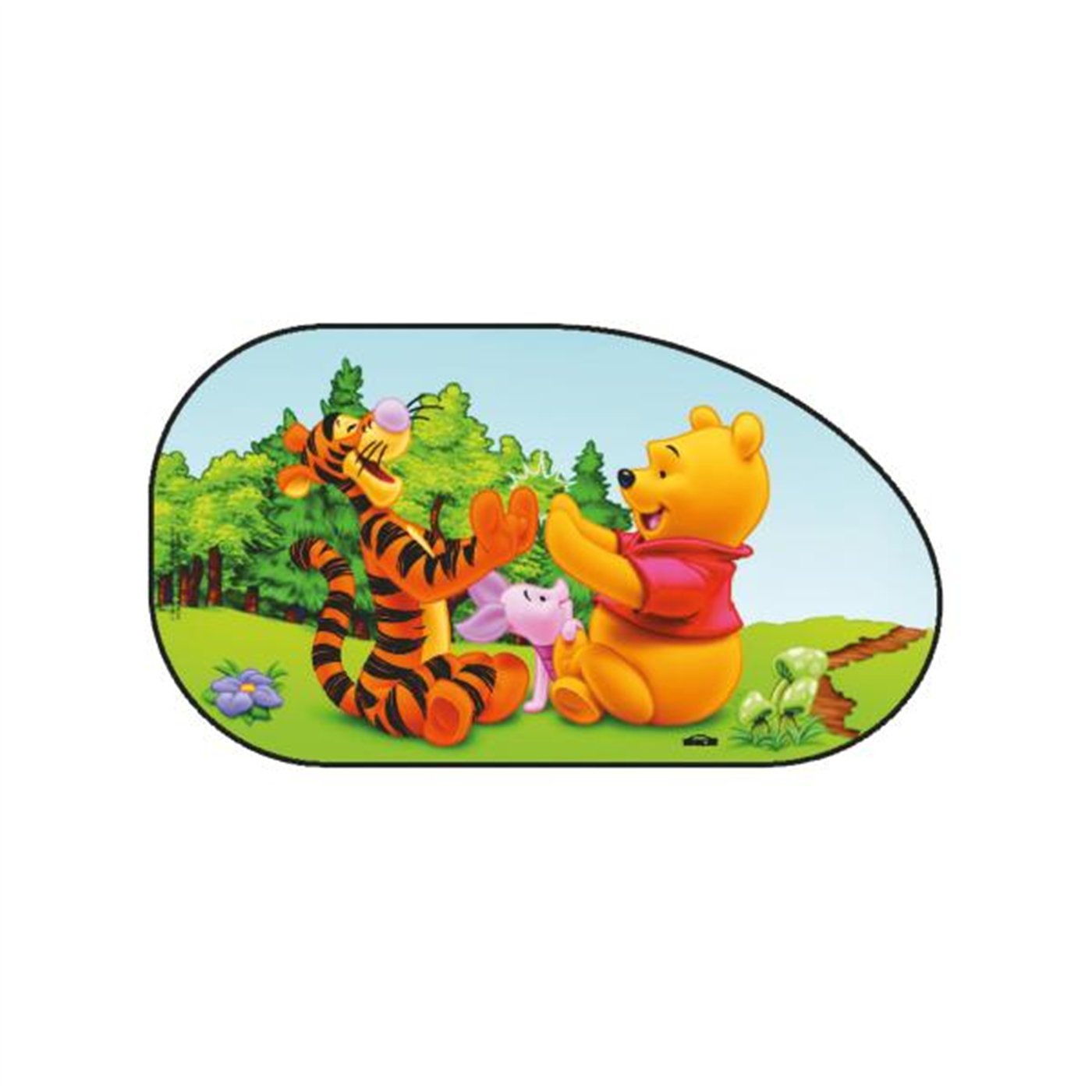 Tendine parasole laterali a trapezio Stopuvex Winnie the Pooh 67x37 cm