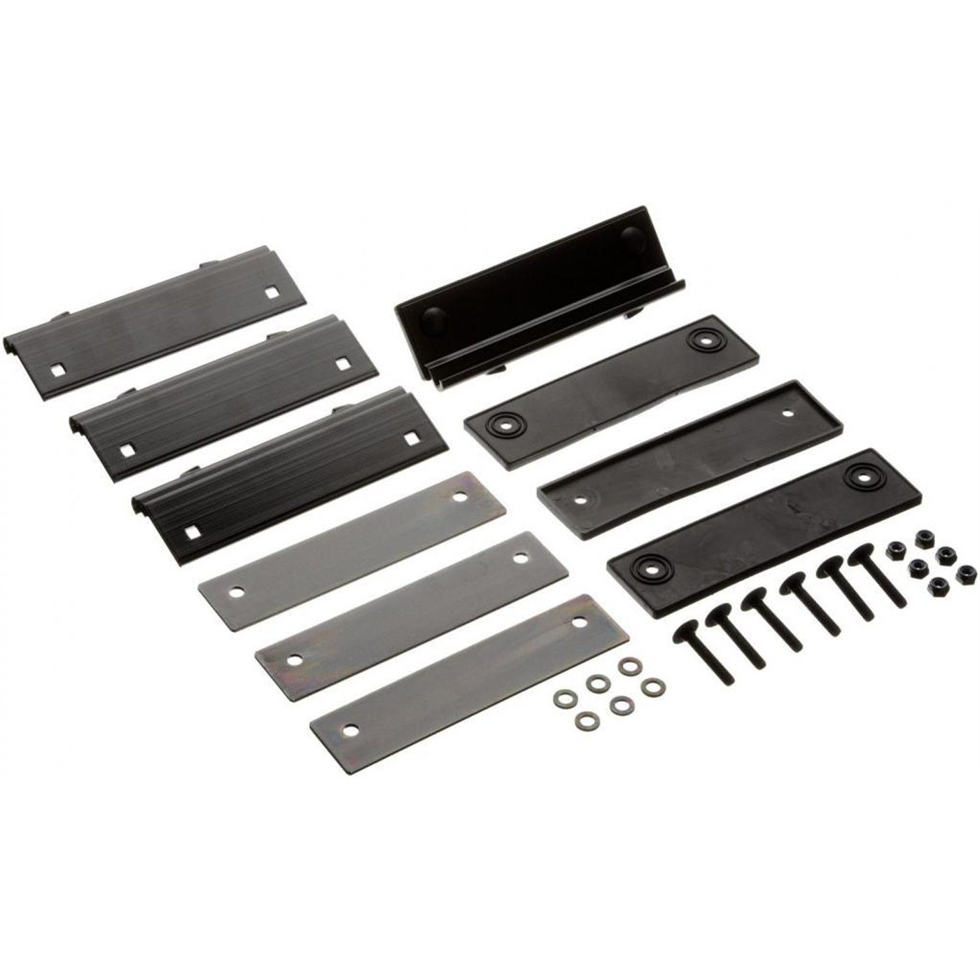 Set 4 grondine artificiali nere