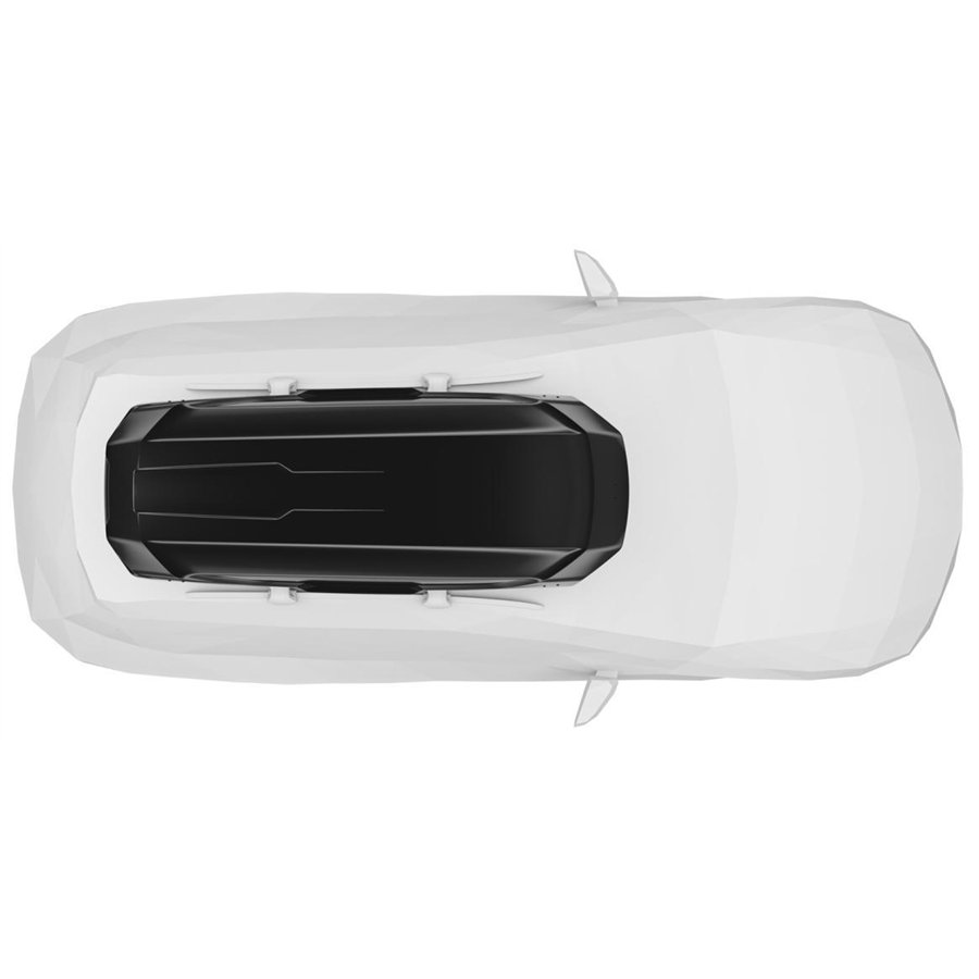 Box da tetto Motion 3 XXL nero lucido