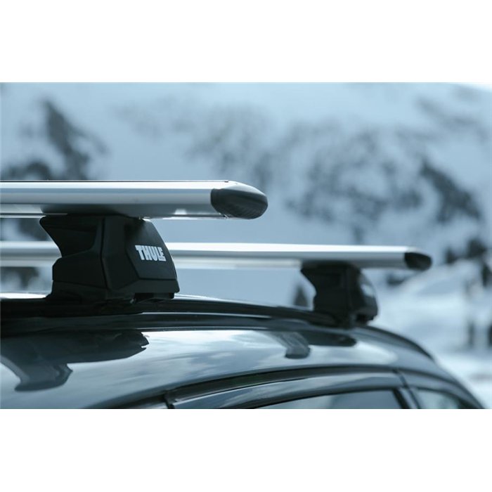 Set 4 piedi Evo Flush Rail per barre portatutto