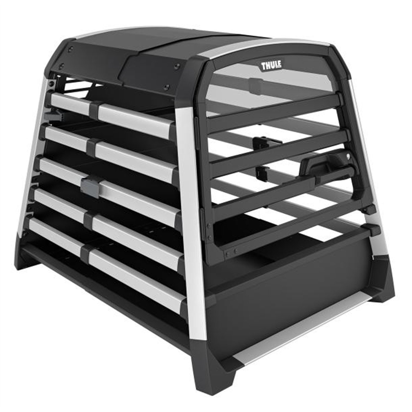 Kennel trasporto cani in auto Allax L compact con soglia