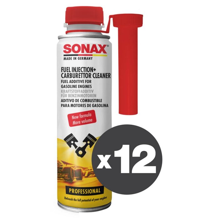 Conf. 12 pz Pulitore iniettori e carburatore 300 mL