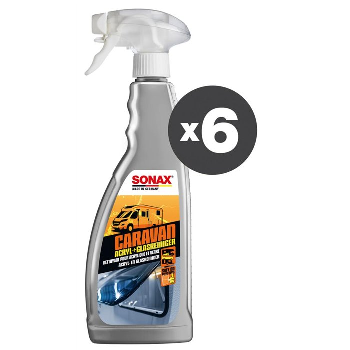 CT 6 SONAX CARAVAN DETERG. VETRI E ACRILICO 750 ML