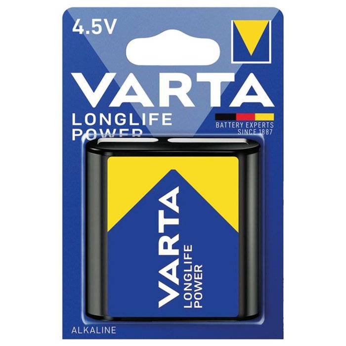 PILE VARTA 4.5V LONGLIFE POWER X 1