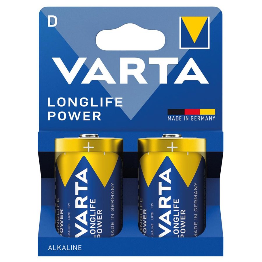 PILE VARTA D LONGLIFE POWER X 2
