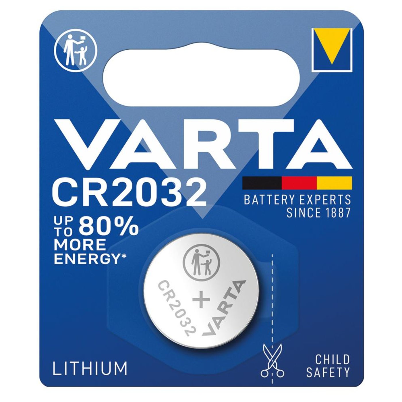 Pila specialistica CR2032