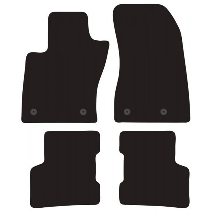Tappeti moquette Tailor JEEP Renegade 14˃18 (distanza fixpoint lato pass.  20 cm)