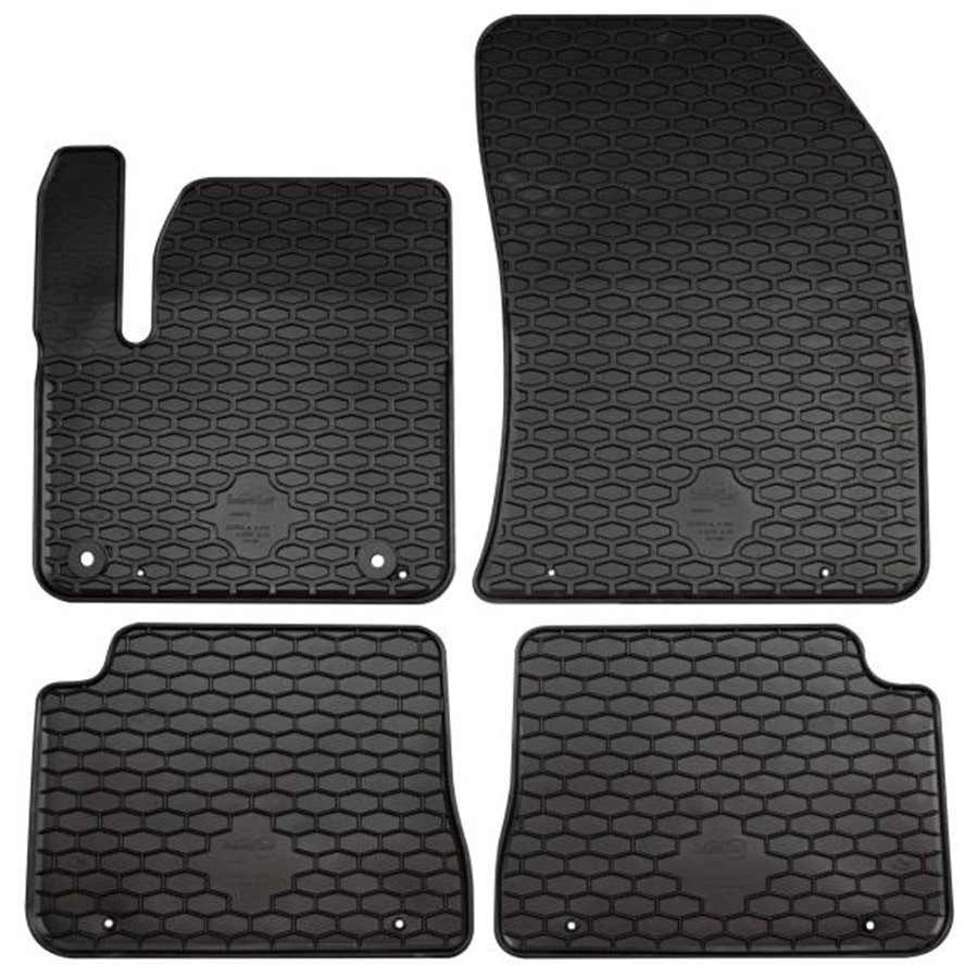 Tappeti TPE CITROEN DS3 Crossback 20˃ - LANCIA Ypsilon IV 24˃ - OPEL Corsa F 5p. 20˃ e Mokka 20˃ - PEUGEOT 208 5p. 20˃ (elettric