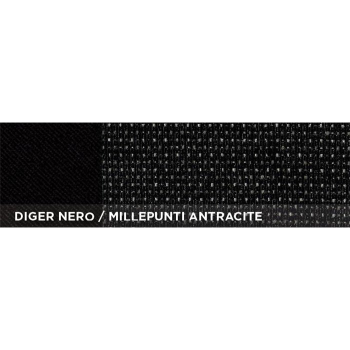 Coprisedile lato guida per furgoni tg. SP35 tess. misto cotone nero