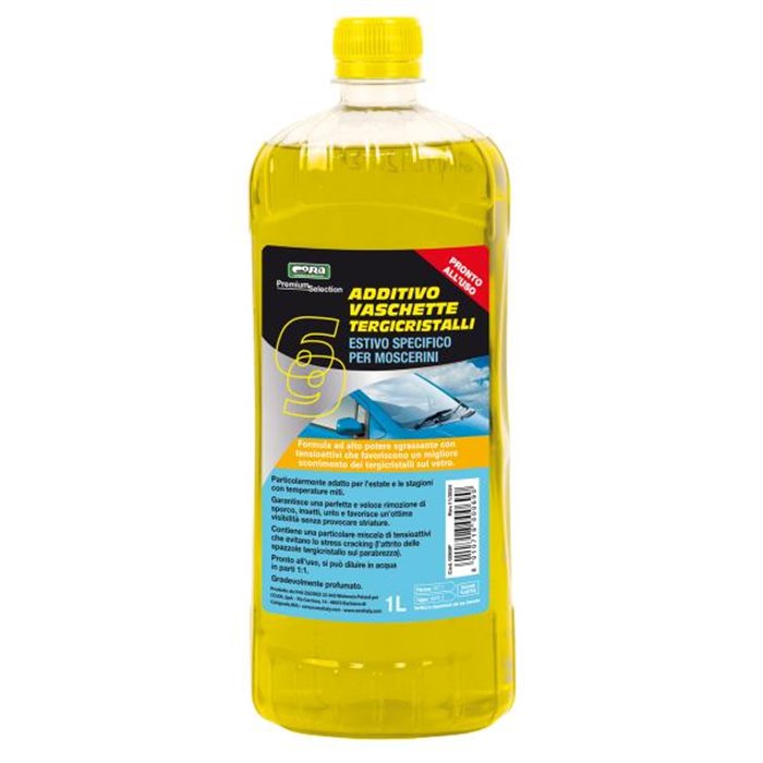 Lavavetro antimoscerini per vaschette tergicristalli 1 L