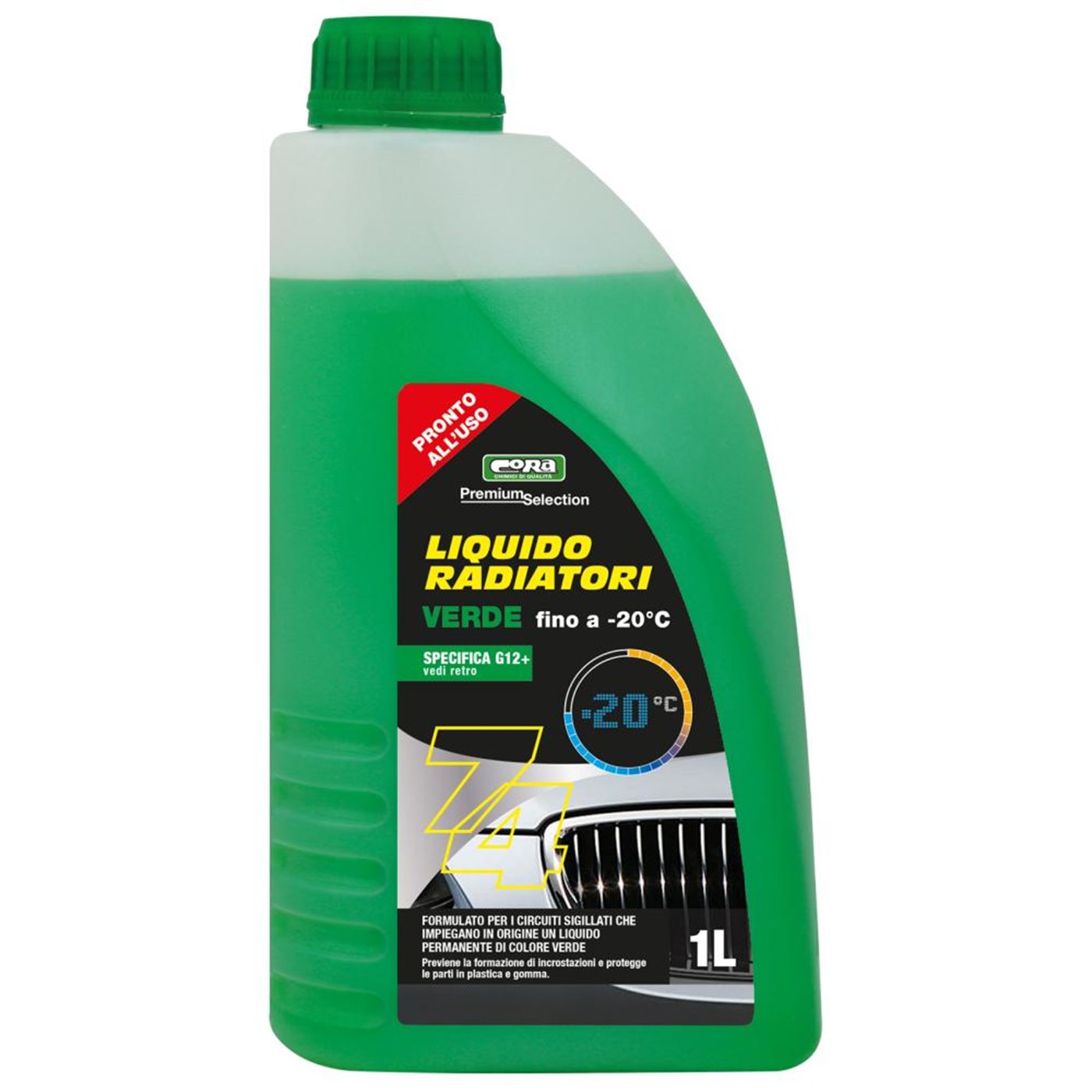 LIQUIDO RADIATORI PRONTO -20°C VERDE 1 LT