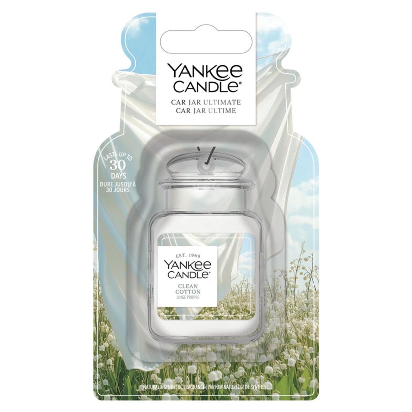 CT6 DEO YANKEE CANDLE CAR CLEAN COTTON