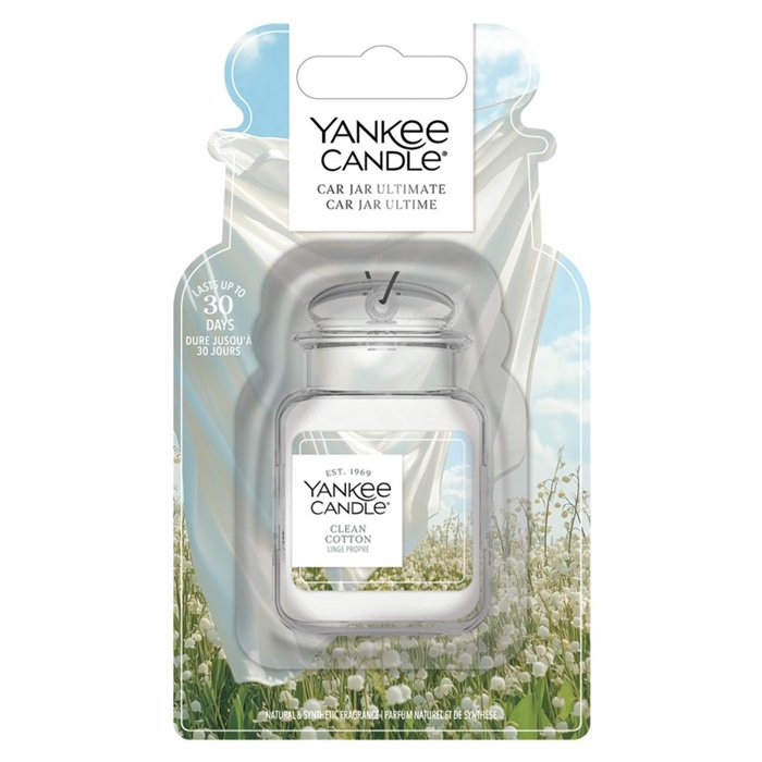 CT6 DEO YANKEE CANDLE CAR CLEAN COTTON