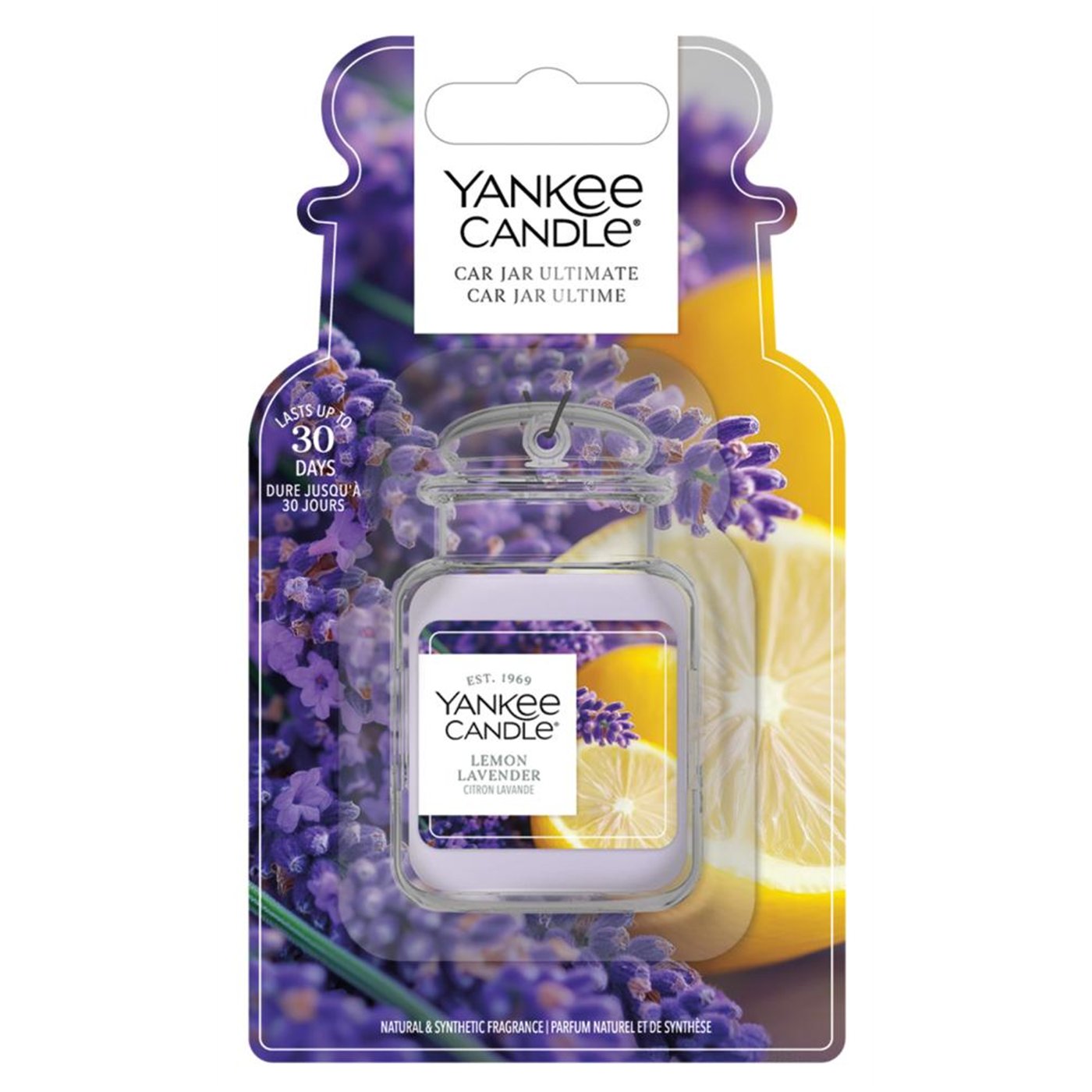 CT6 DEO YANKEE CANDLE CAR LEMON LAVENDER