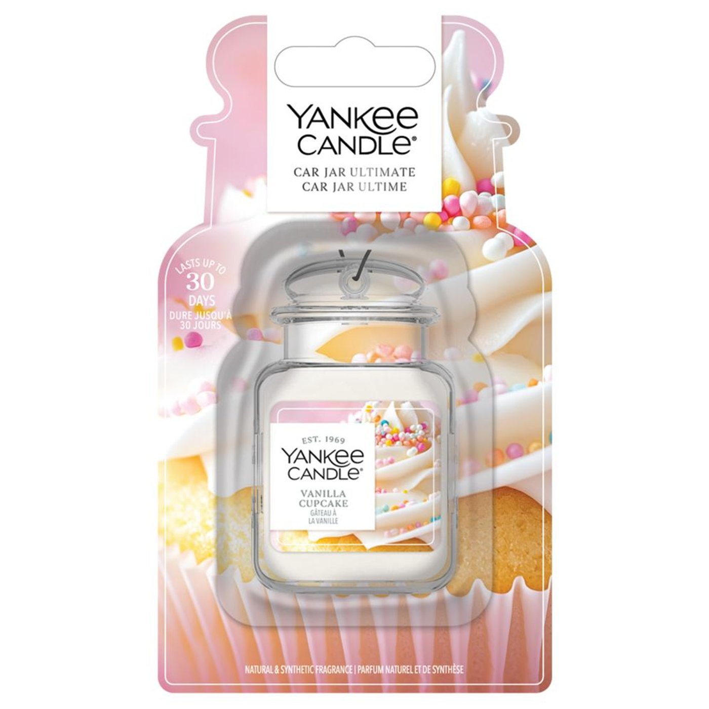 CT6 DEO YANKEE CANDLE CAR VANILLA CUPCAKE