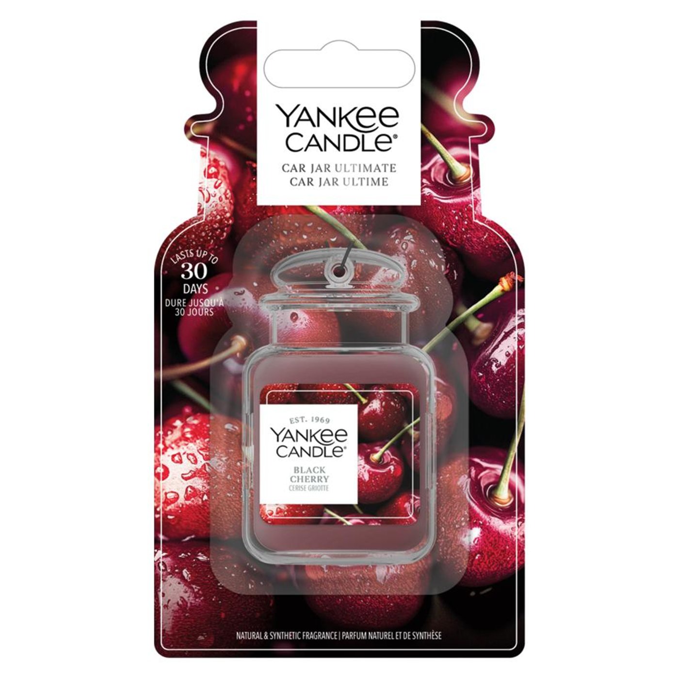 CT6 DEO YANKEE CANDLE CAR BLACK CHERRY
