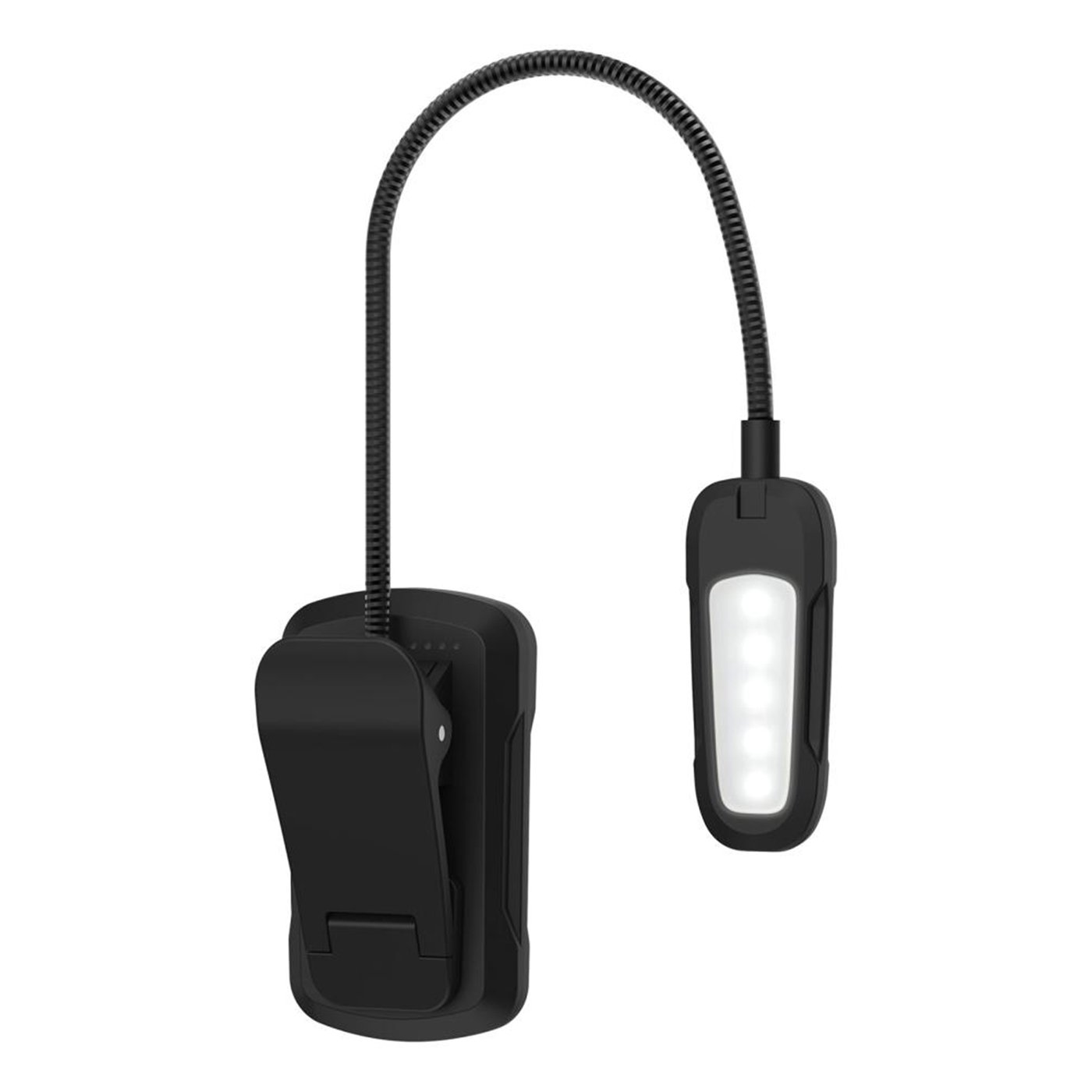 Lampada universale a clip 9 led 3 colori con dimmer