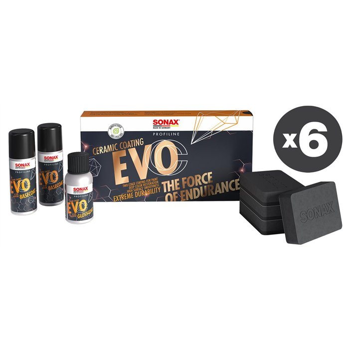 Conf. 6 pz Profiline Ceramic Coating CC Evo