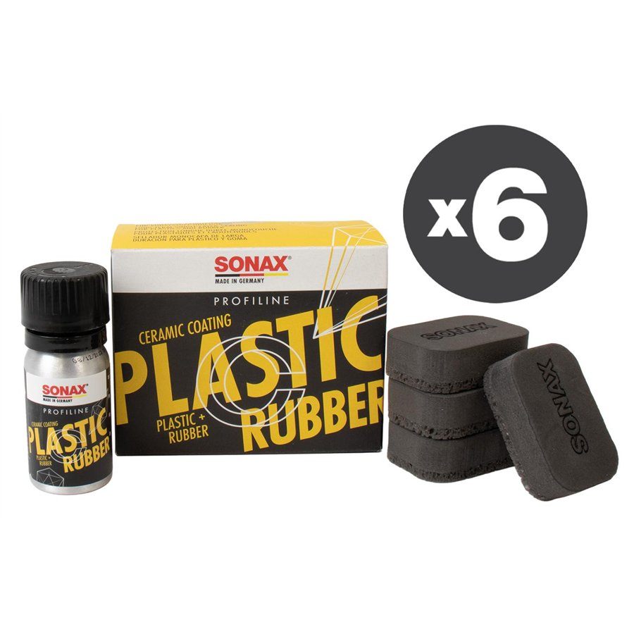 Conf. 6 pz Profiline Ceramic Coating CC Plastic+Rubber