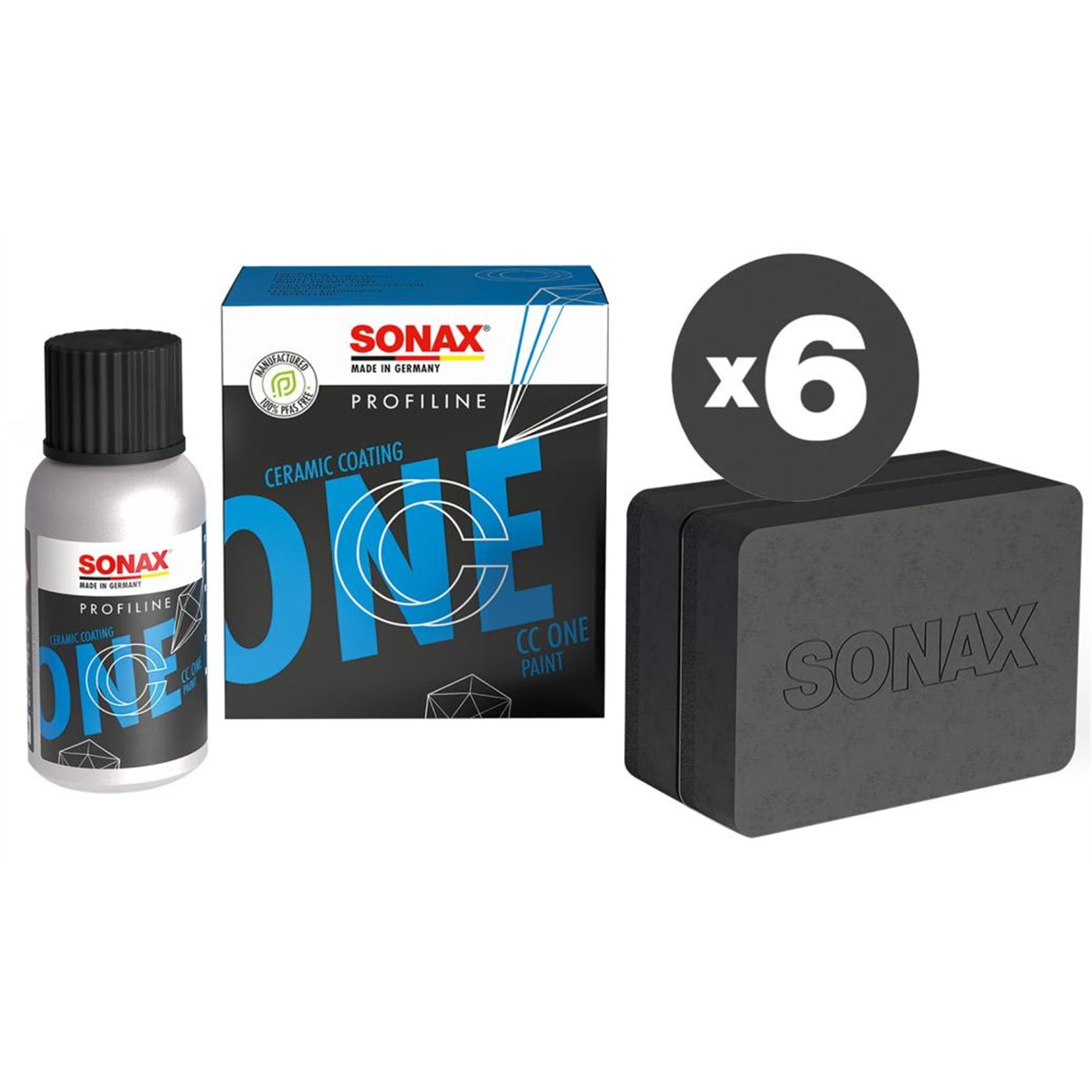 Conf. 6 pz Profiline Set trattamento ceramico CC One