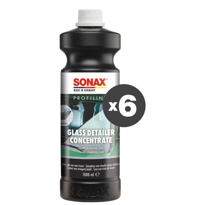 Conf. 6 pz Profiline Detergente vetri concentrato 1 L