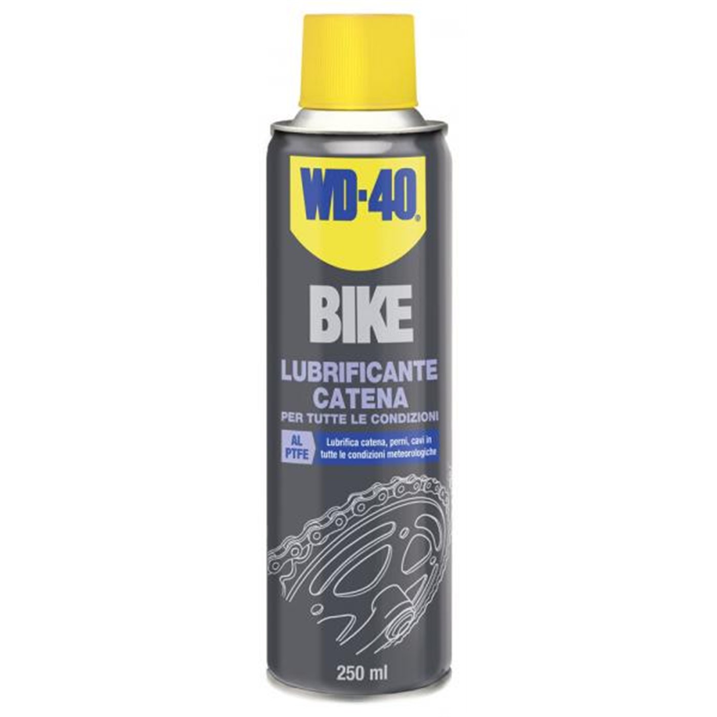 Conf. 12 pz Bike lubrificante catena per tutte le condizioni 250 mL 