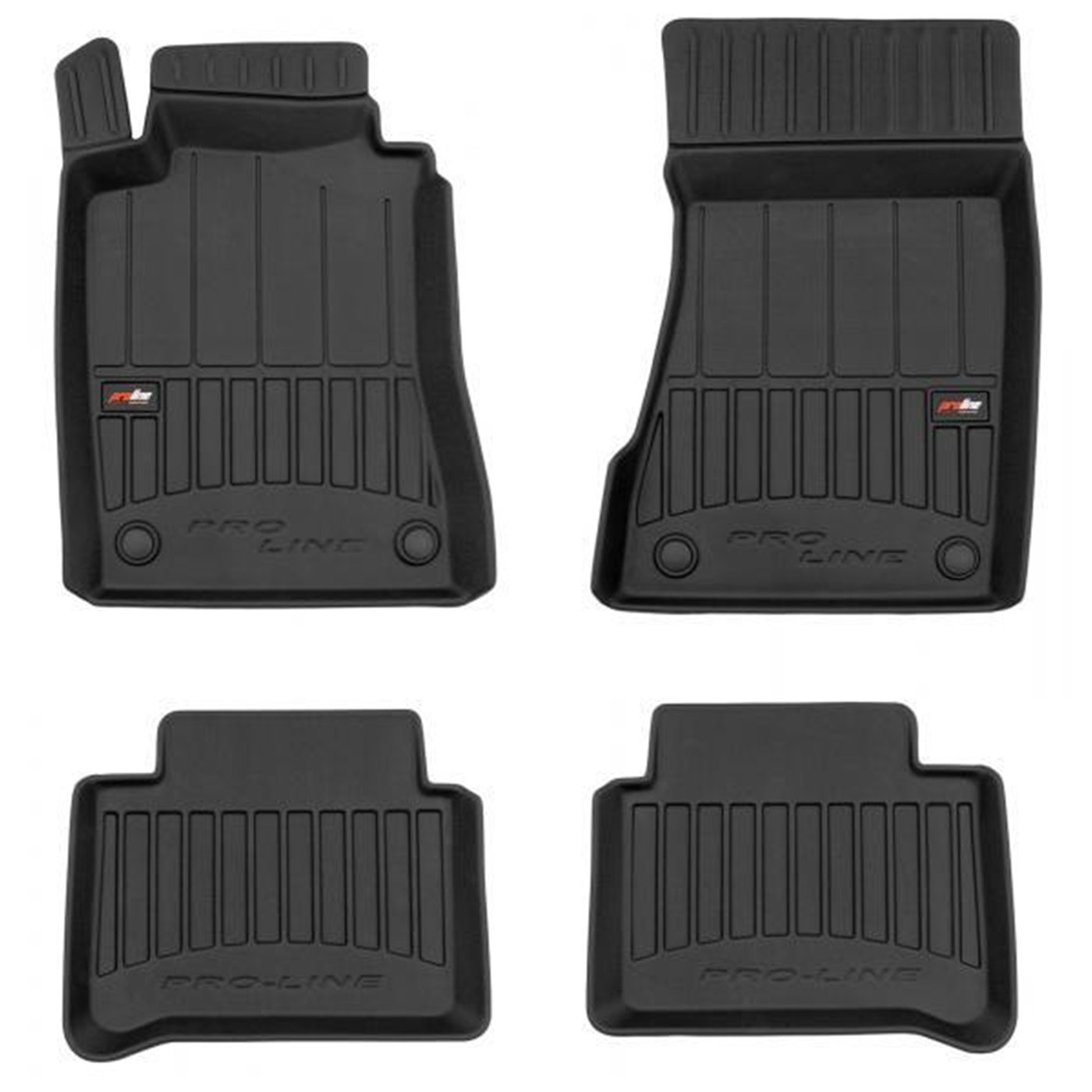 Tappeti in TPE 3D MERCEDES Classe E 02˃09 (W211-S211), CLS 4p. 04˃10 (C219) (no 4Matic)