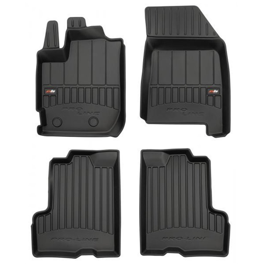 Tappeti in TPE 3D DACIA Duster II 17˃21 (pre-restyling, con portaoggetti sotto il sedile passeggero)
