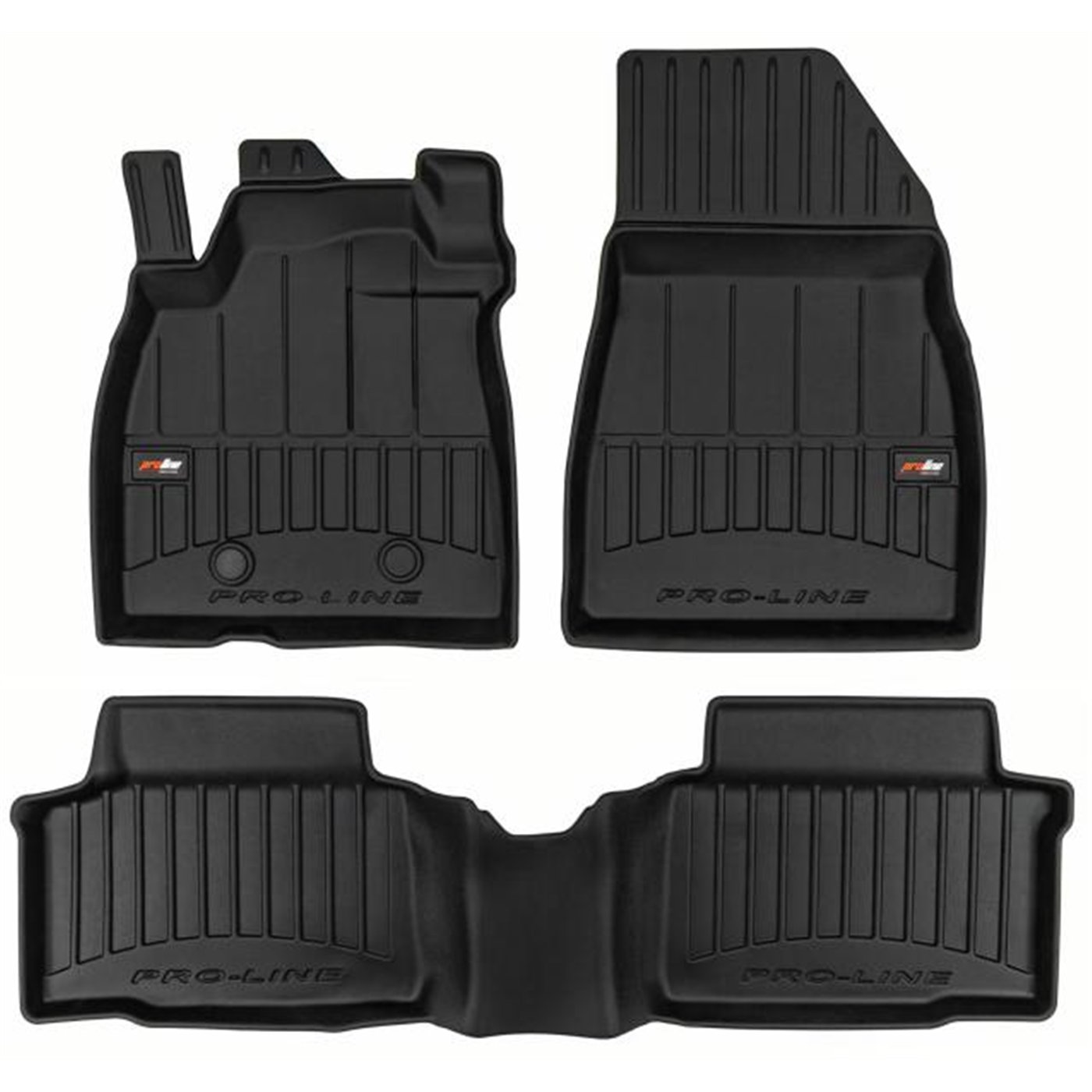 Tappeti in TPE 3D DACIA Duster III 24˃ (no ibrida mild e 4x4)