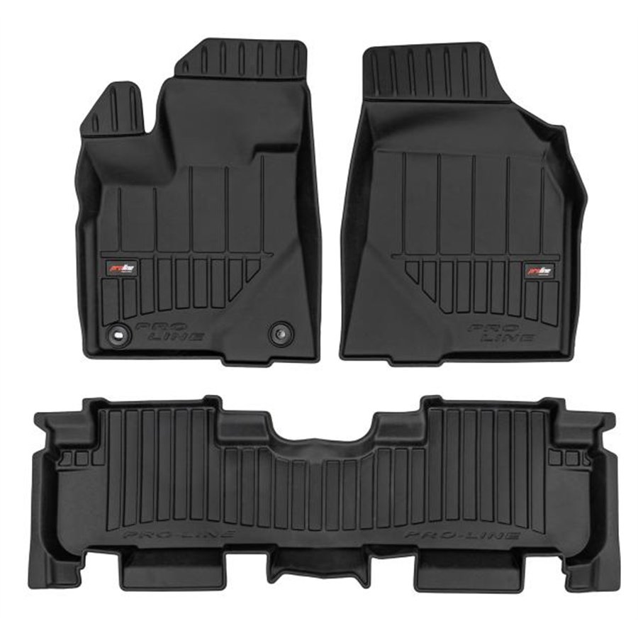 Tappeti in TPE 3D TOYOTA Highlander II 07˃13