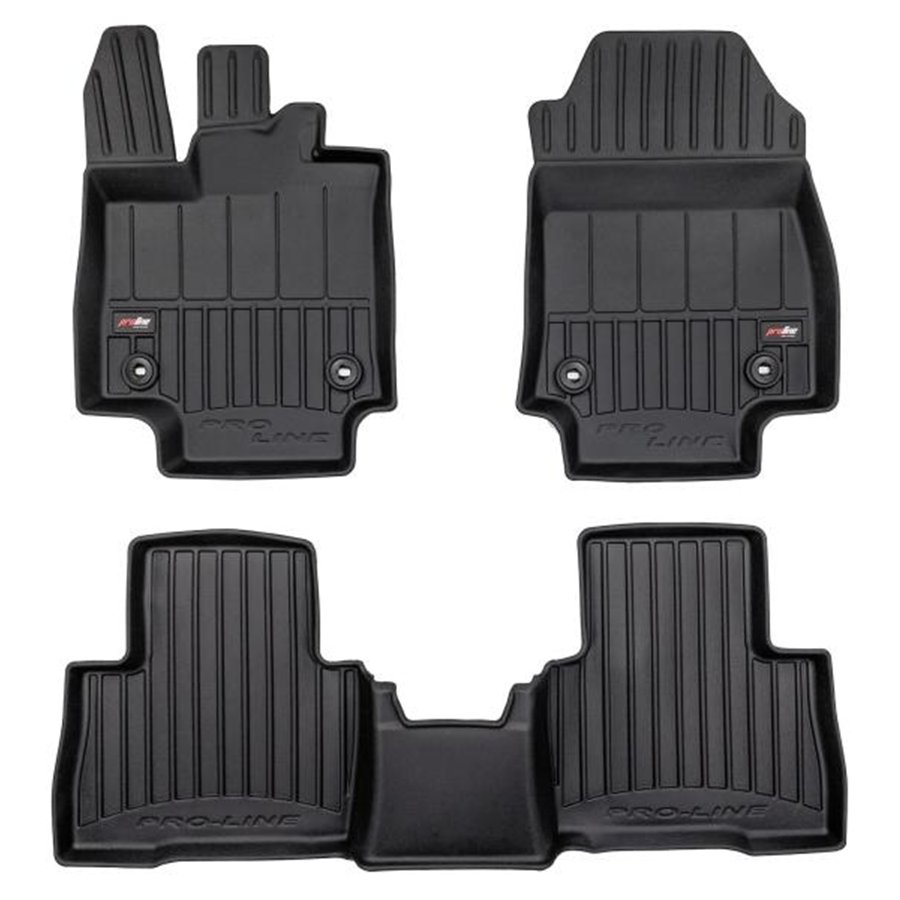Tappeti in TPE 3D LEXUS NX II 21˃ (ibrida ricaricabile)