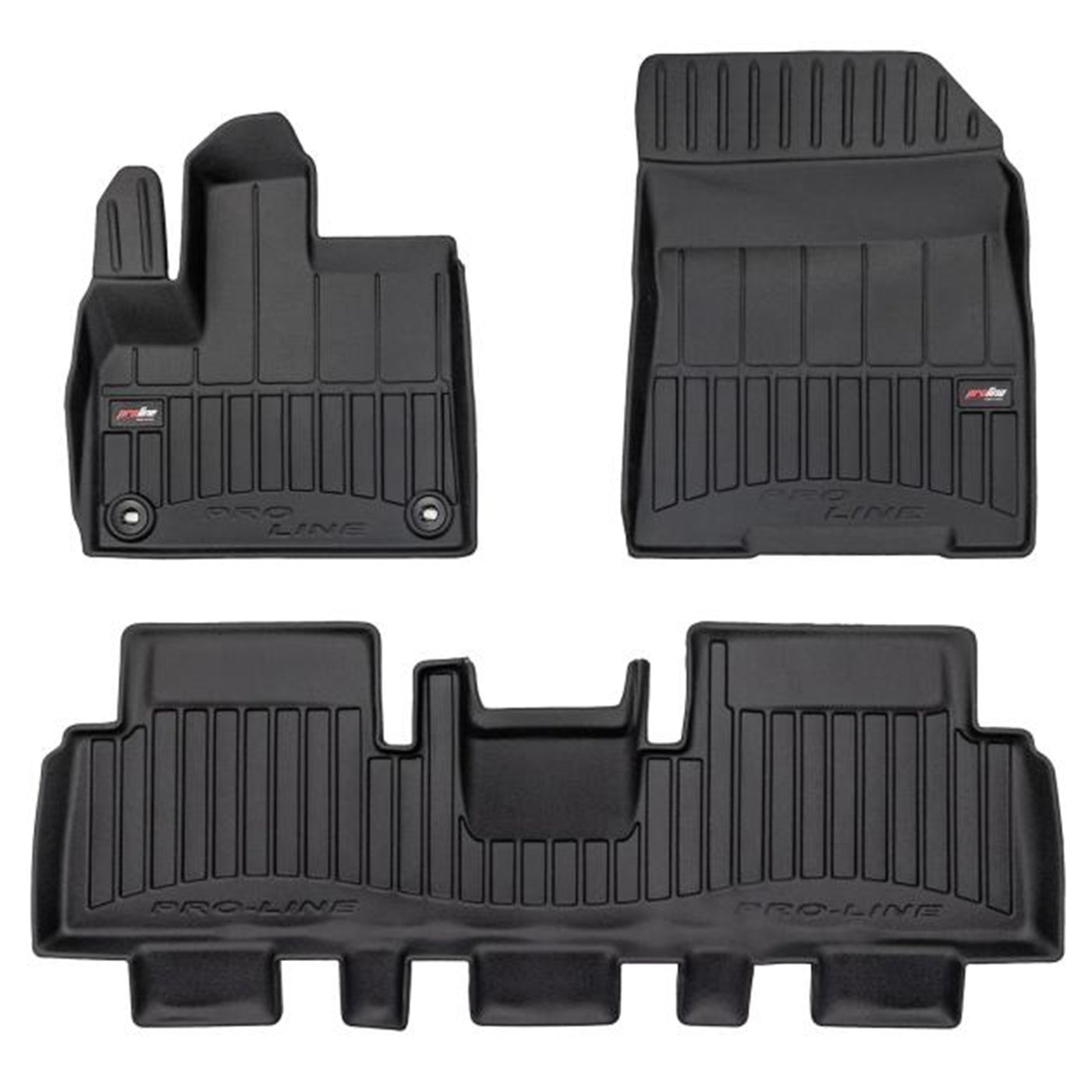 Tappeti in TPE 3D FIAT Doblo III 5p. 22˃ - PEUGEOT Rifter 21˃ (elettrici)