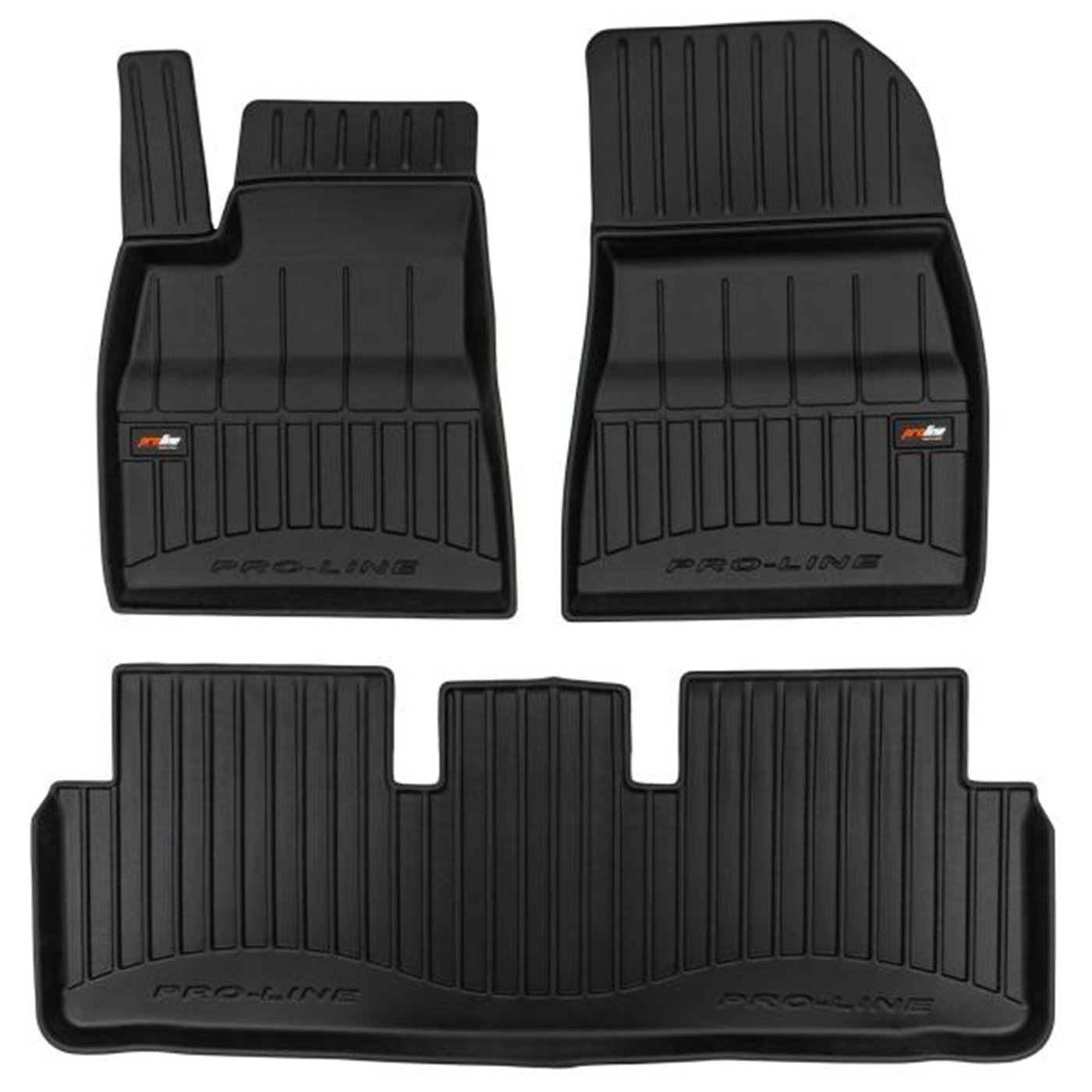 Tappeti in TPE 3D TESLA Model 3 23˃ (post-restyling)