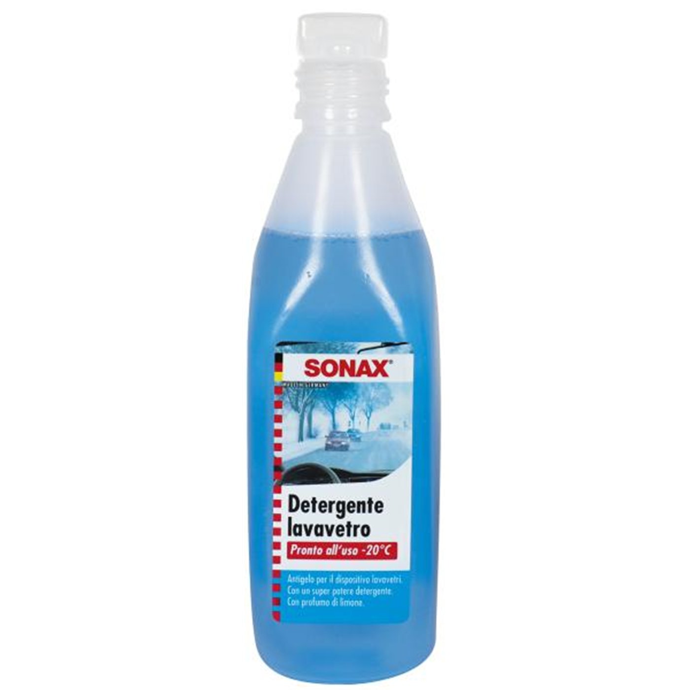 Detergente antigelo per lavavetri pronto all'uso -20° 250 mL