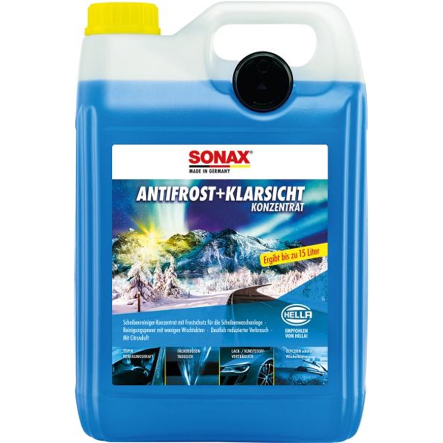Detergente antigelo per lavavetri concentrato 5 L