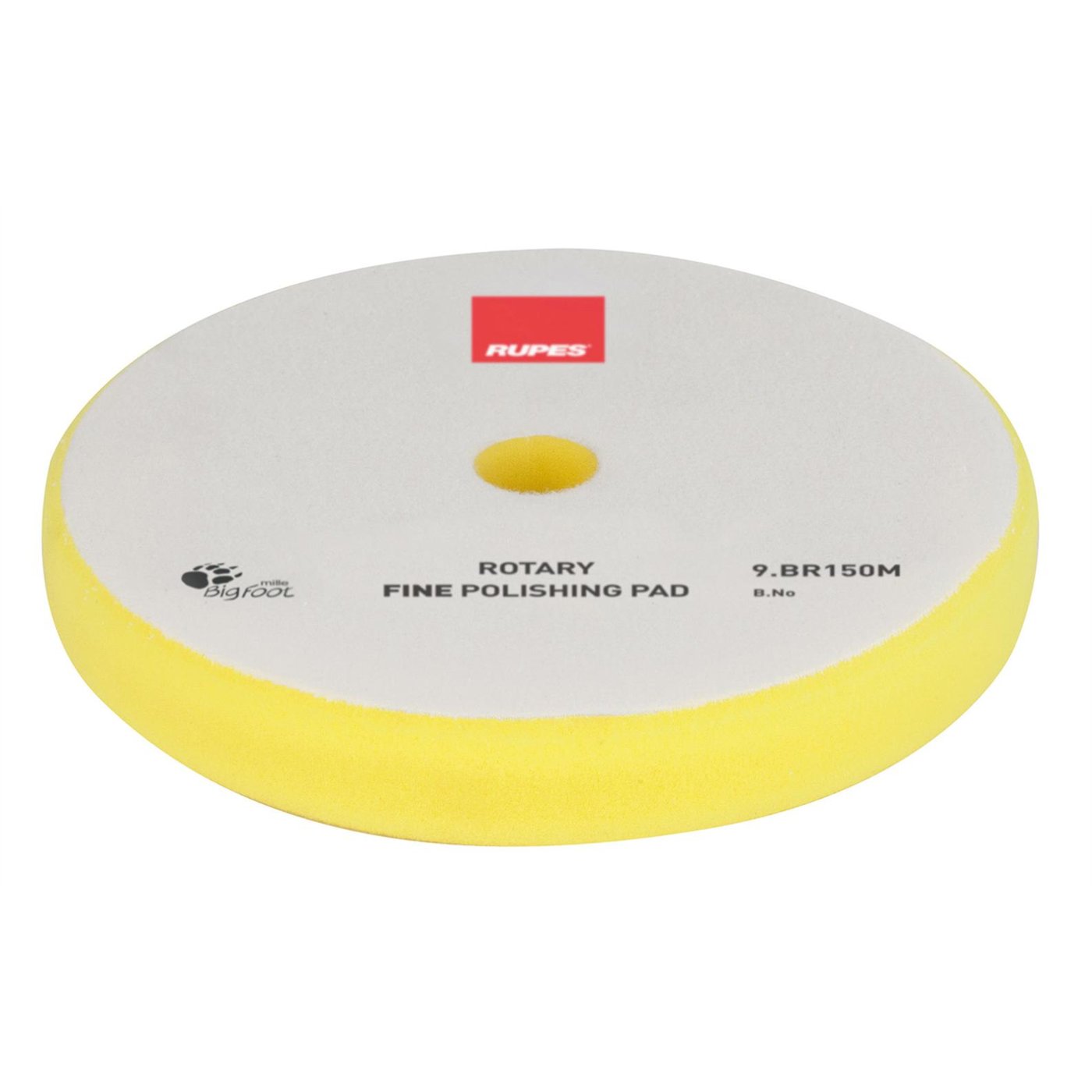Tampone in spugna fine per lucidatrice rotativa con platorello da 135 mm