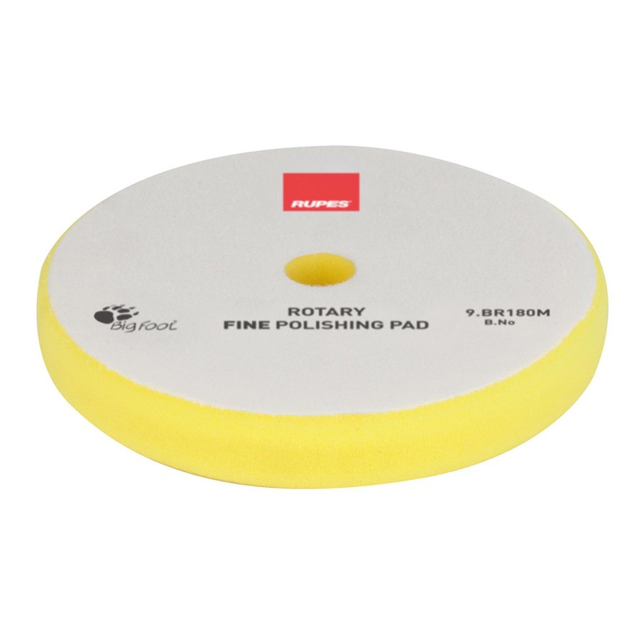 Tampone in spugna fine per lucidatrice rotativa con platorello da 160 mm