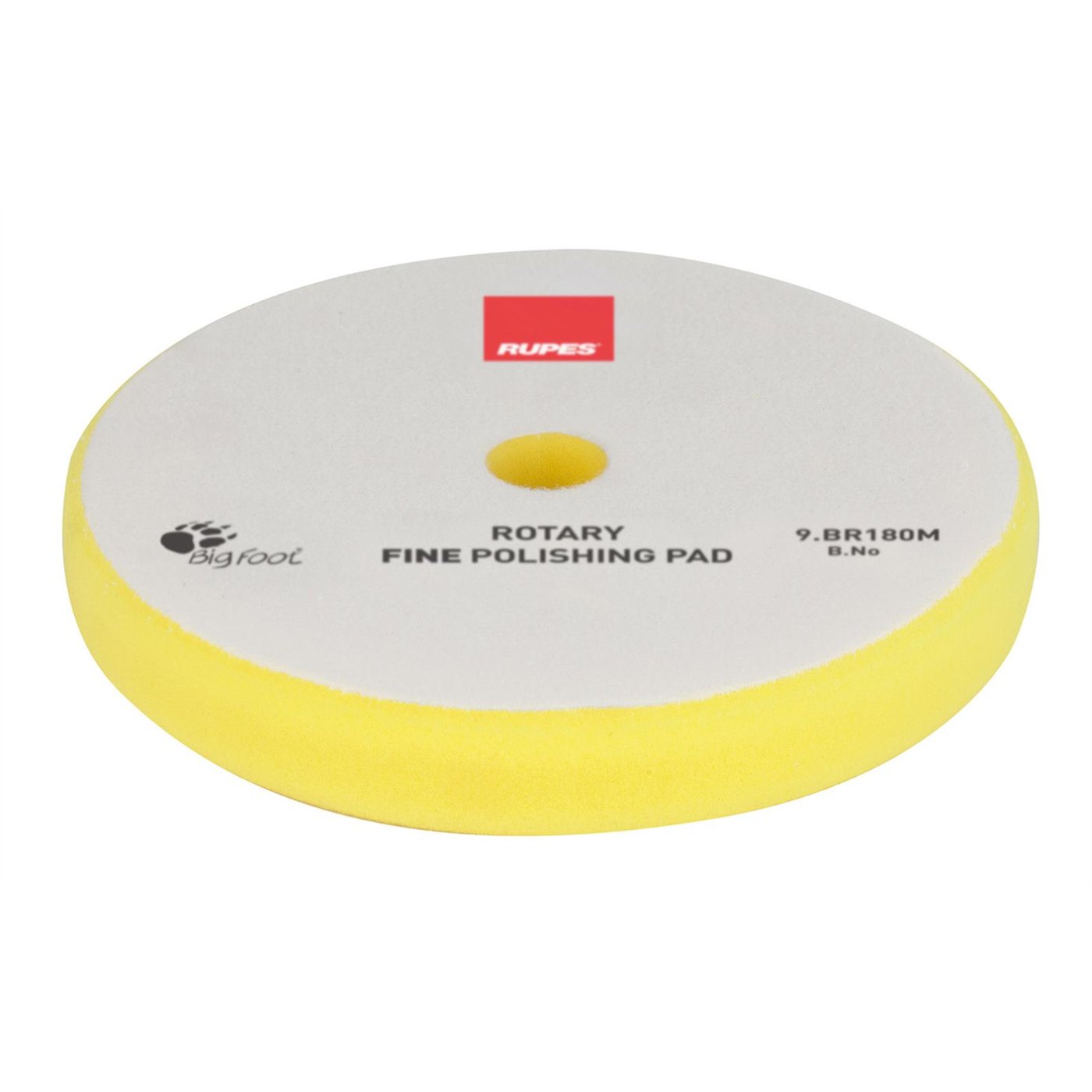 Tampone in spugna fine per lucidatrice rotativa con platorello da 160 mm