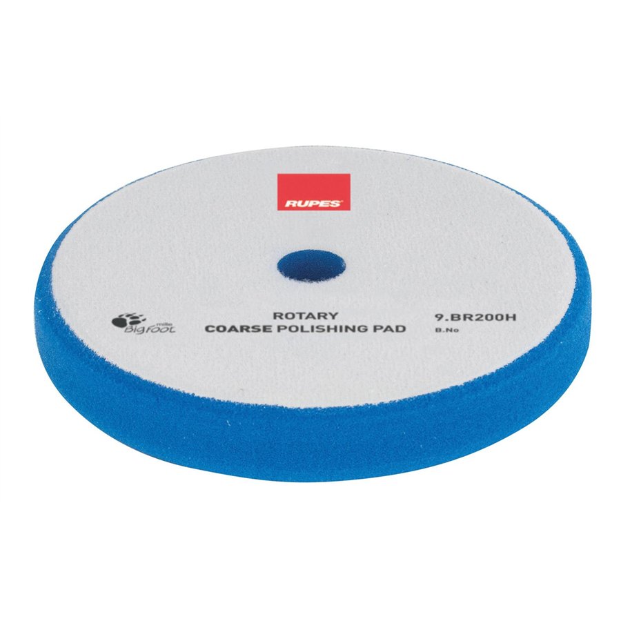 Tampone in spugna coarse per lucidatrice rotativa con platorello da 180 mm