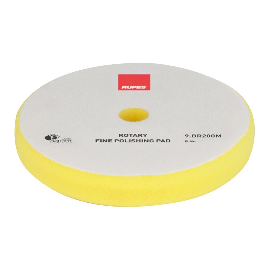 Tampone in spugna fine per lucidatrice rotativa con platorello da 180 mm