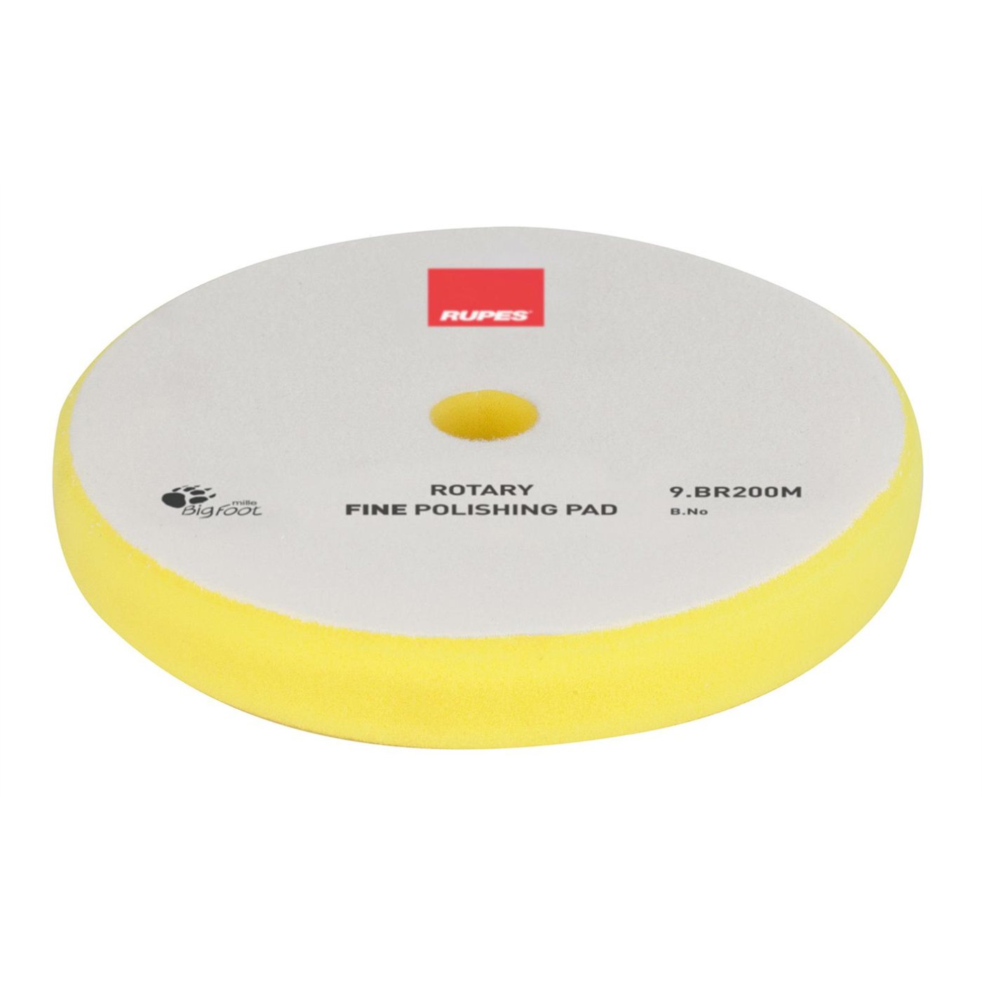Tampone in spugna fine per lucidatrice rotativa con platorello da 180 mm