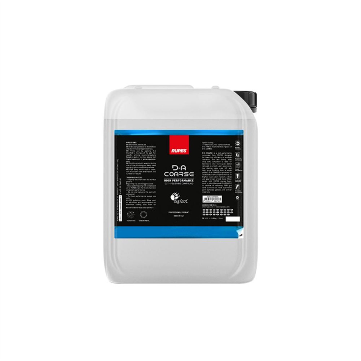 RUPES DA COARSE GEL ABRAS. EXTRA CUT HIGH PERF. 5LVENDUTO SOLO A CARTONE INTERO