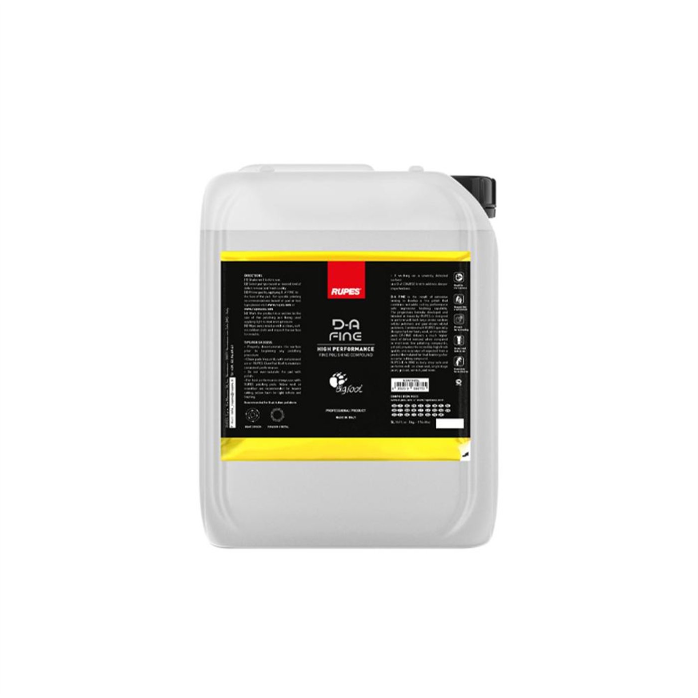 RUPES DA FINE GEL ABRAS. FINE HIGH PERF. 5LVENDUTO SOLO A CARTONE INTERO