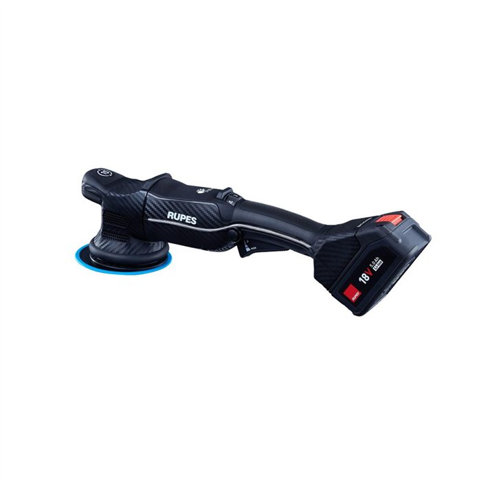 RUPES RANDOM ORBITAL IBRID POLISHER 15MM ORBIT-Ø125 MM-TOOL WITHOUT BATTERY NEW