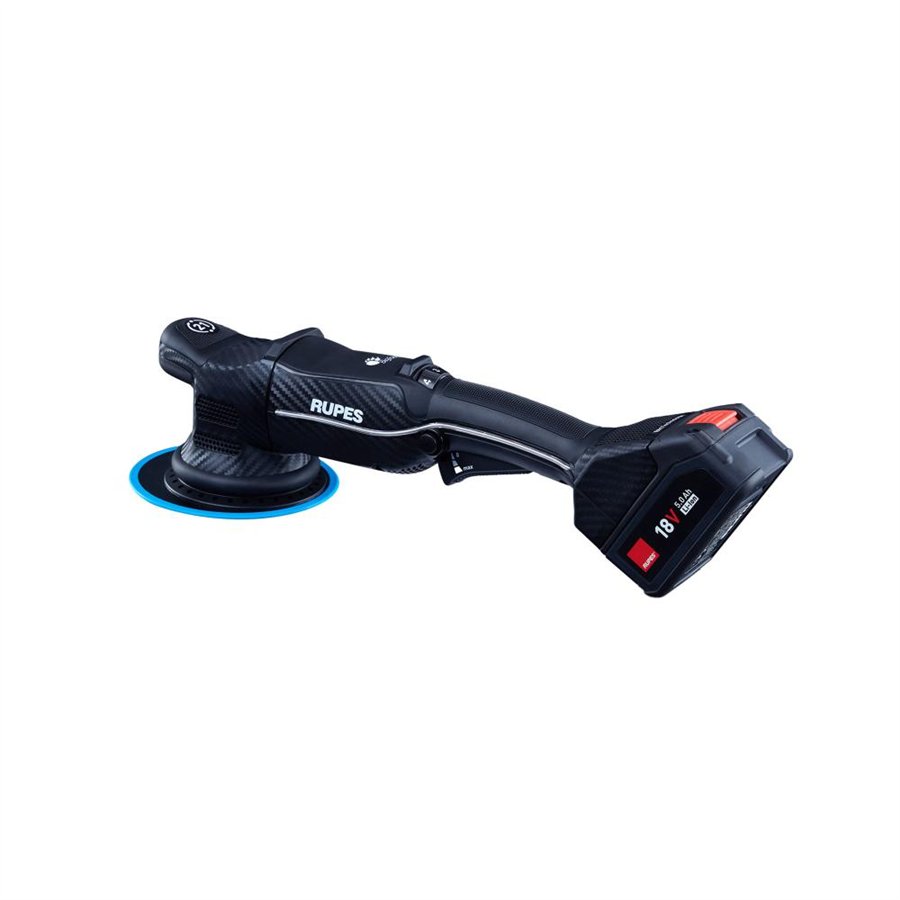 RUPES RANDOM ORBITAL IBRID POLISHER 21MM ORBIT-Ø150 MM-TOOL WITHOUT BATTERY NEW