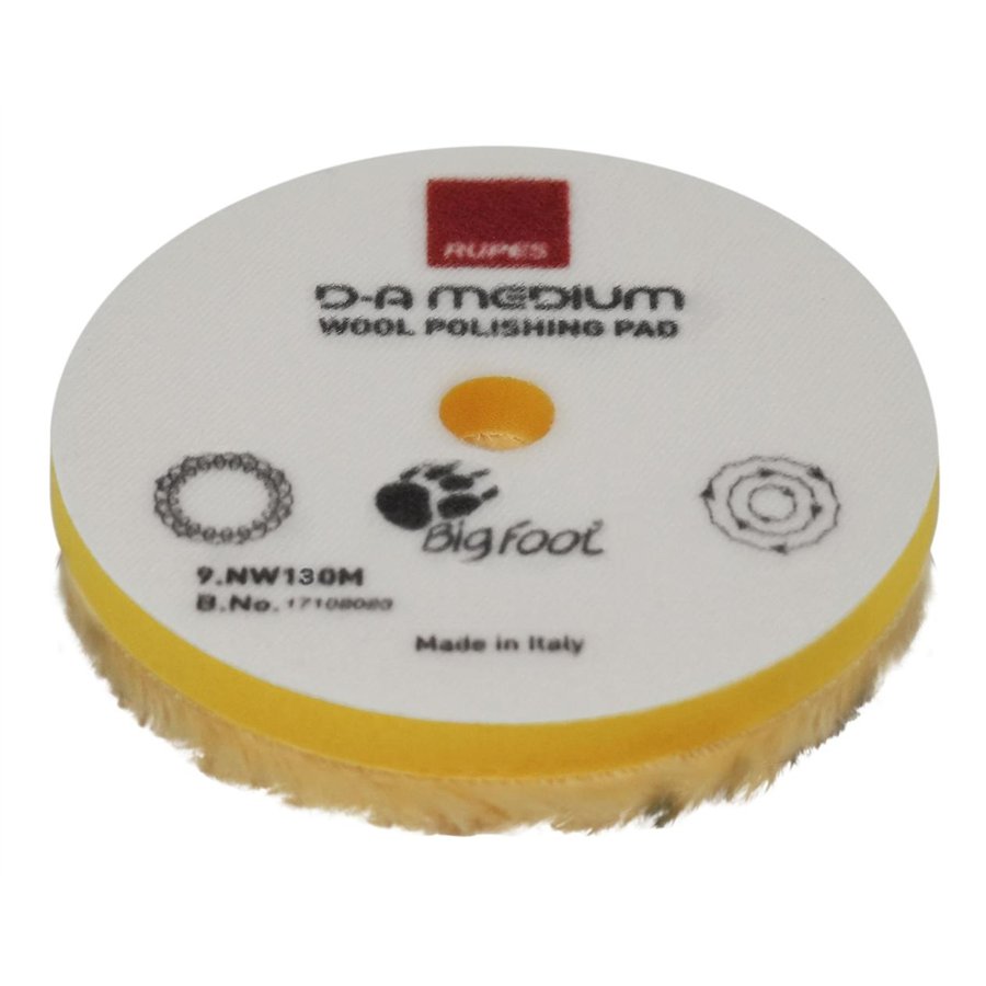 Tampone in lana medium per lucidatrici HLR15/CB2/STD, LHR15 MarkIII/STD e LHR125/STD